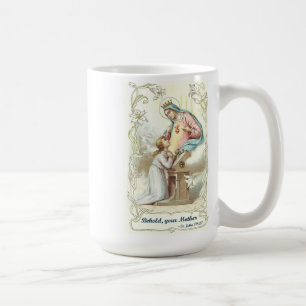 Tasse bénie de Vierge Marie