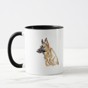 Tasse Bergère Allemande – Tasse de Café pour Maman