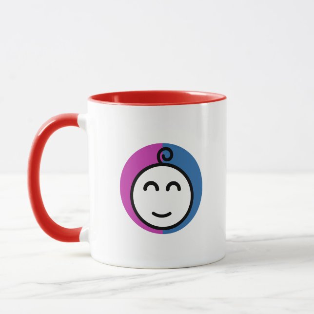 Tasse bi-color (Gauche)