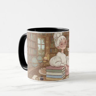 Tasse Bibliothèque Vintage Cosy
