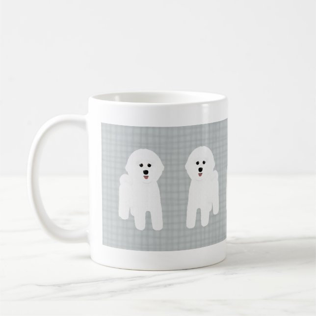 Tasse Bichon Frisé (Gauche)