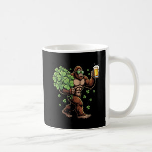 Tasse Bigfoot Trèfle Chanceux & Bière Drôle Sasqua