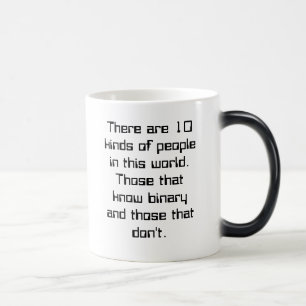 Tasse binaire de transformation