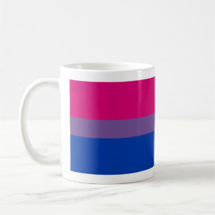 Tasse bisexuelle de drapeau