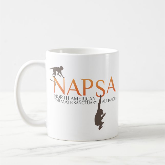 Tasse blanche classique (Gauche)
