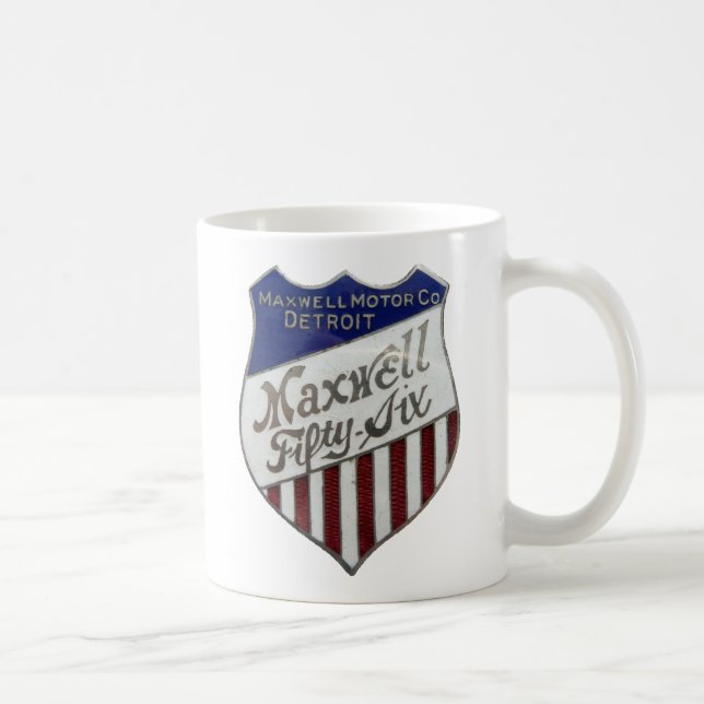 Tasse blanche classique de Maxwell cinquante-six (Droite)