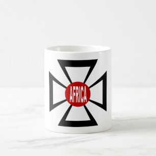 Tasse blanche classique DESIGN AFRICA