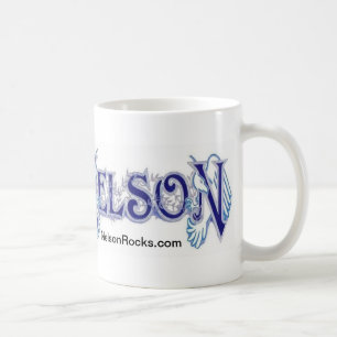 Tasse blanche classique du NELSON
