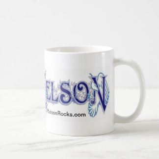 Tasse blanche classique du NELSON