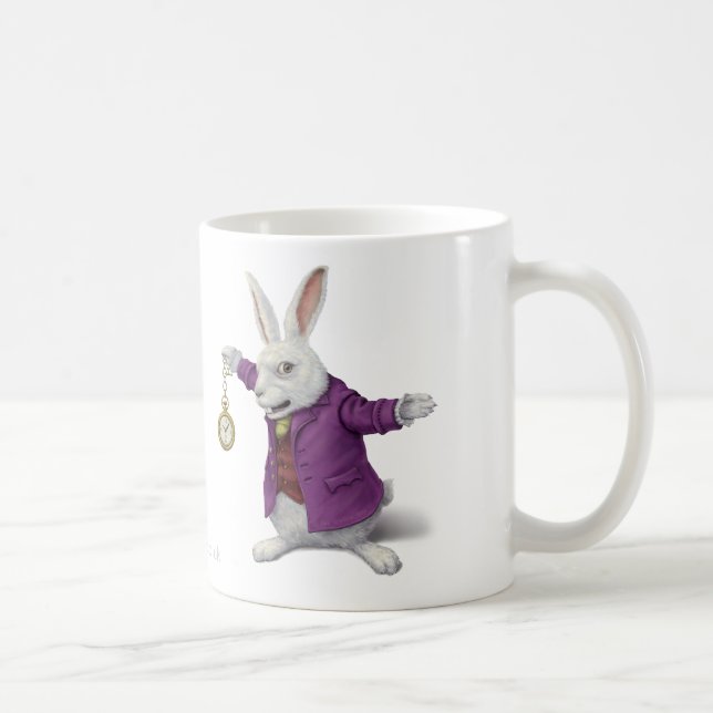 Tasse blanche de lapin (Droite)
