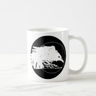 Tasse blanche de Raven