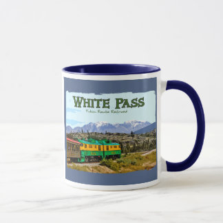 Tasse blanche de sonnerie de passage