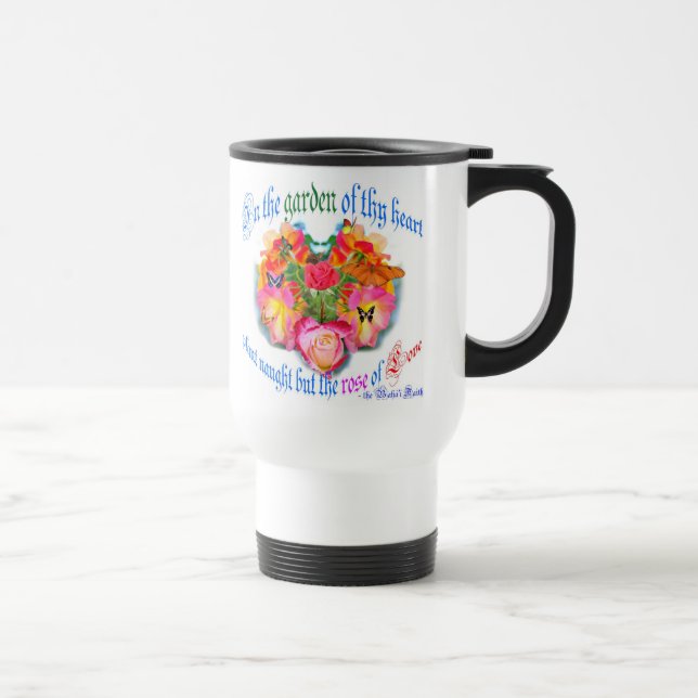 Tasse blanche de voyage (Droite)