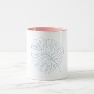 Tasse blanche design fait main Tasse à café esth