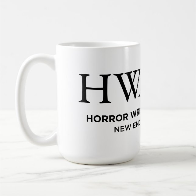 tasse blanche logo HWA-NE 6/25 (Gauche)