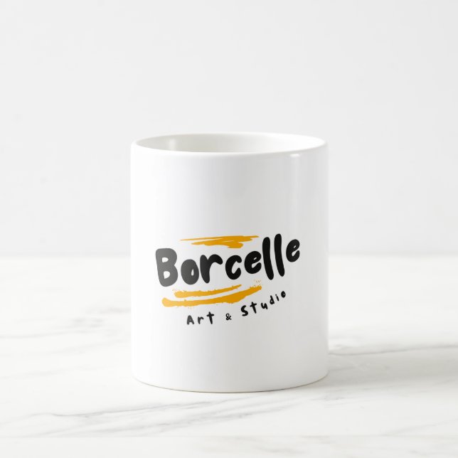Tasse blanche minimale | Tasse de citation motivan (Centre)