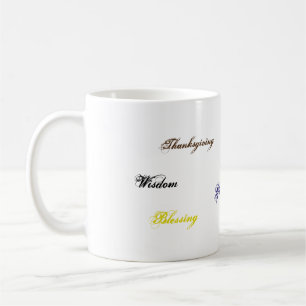 Tasse blanche universelle classique de 330 ml