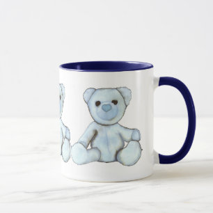 Tasse bleue 2 de nounours