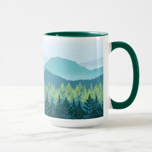 Tasse bleue de crèche de Ridge