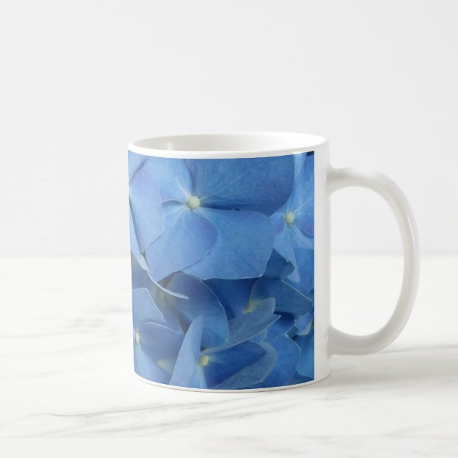 Tasse bleue d'hortensia (Droite)