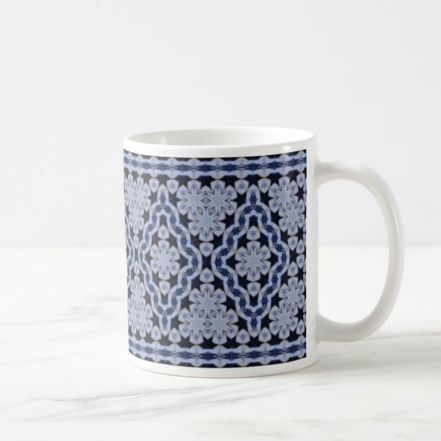 Tasse bleue et blanche (Droite)