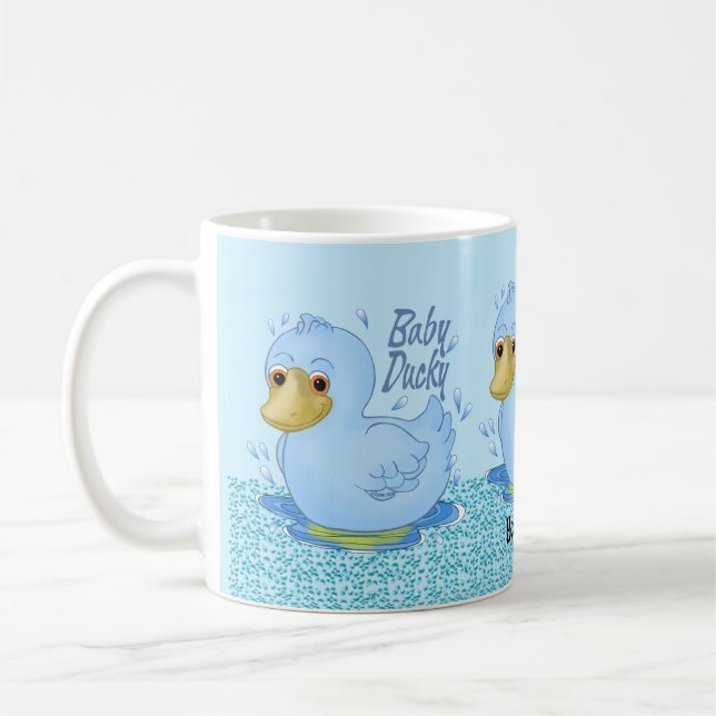 Tasse Blue Baby Ducky  (Gauche)