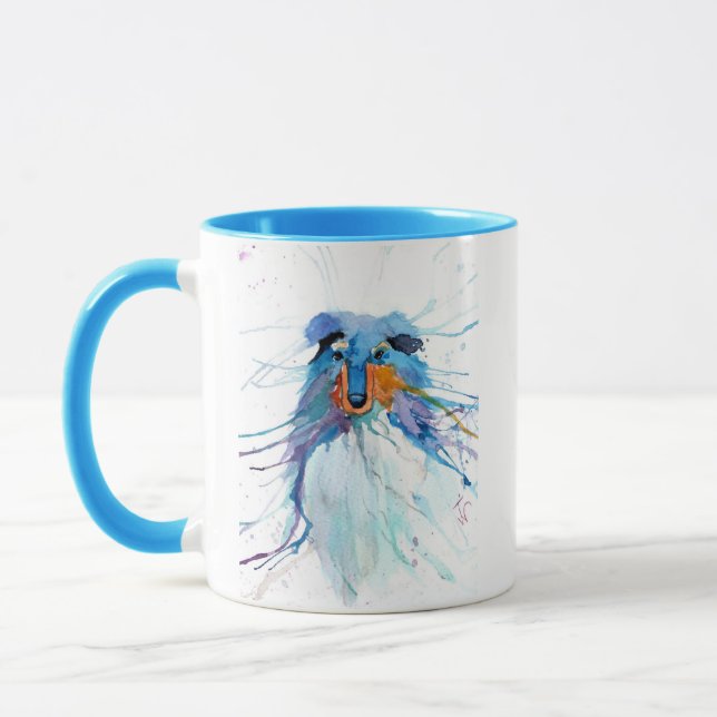 Tasse Blue Rough Collie (Gauche)