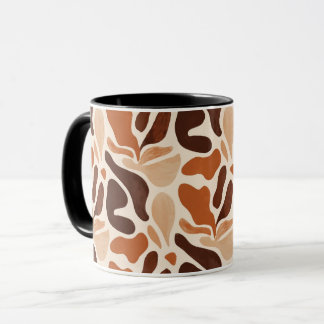 Tasse Boho Abstract Flow – Composition de forme do