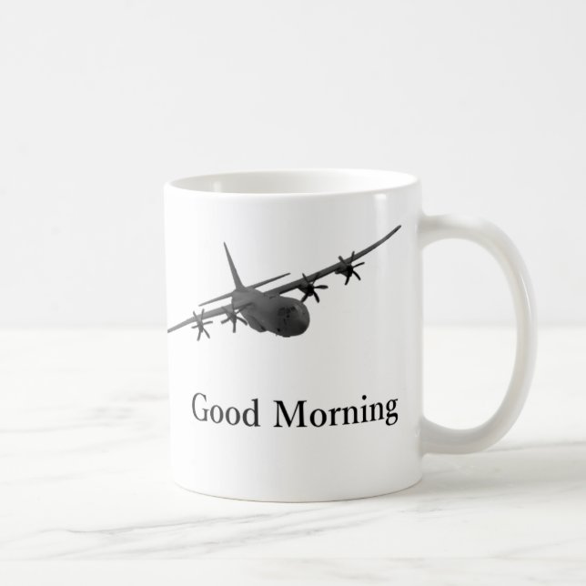 Tasse bonjour de C-130 Hercule (Droite)