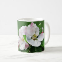 Tasse Bonjour Printemps Arbre Fruitier en Fleurs