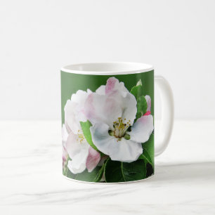 Tasse Bonjour Printemps Arbre Fruitier en Fleurs