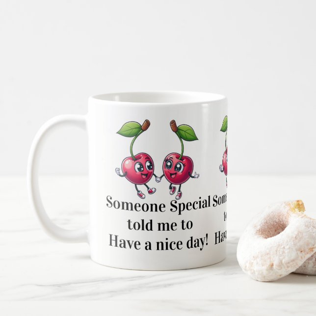 Tasse Bonne Journée ! (Avec donut)