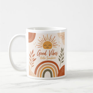 Tasse Bonnes Vibrations Boho - Bonjour Soleil Arc-