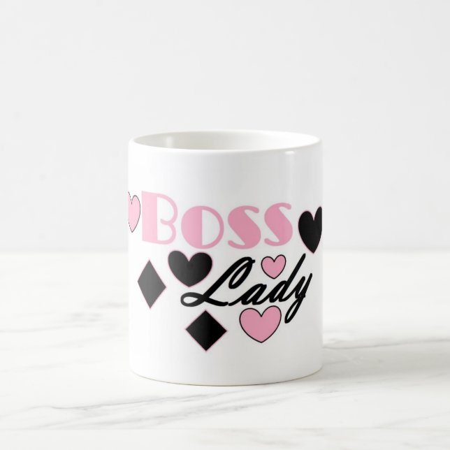 Tasse Boss Lady Cœurs (Centre)