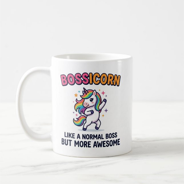 Tasse Bossicorn comme un patron normal (Gauche)