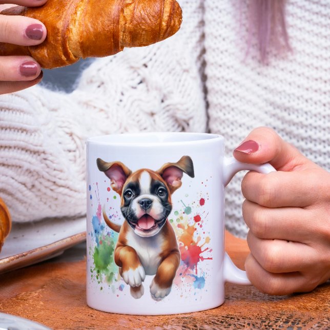 Tasse Boxer Couleurs Vives (Créateur téléchargé)