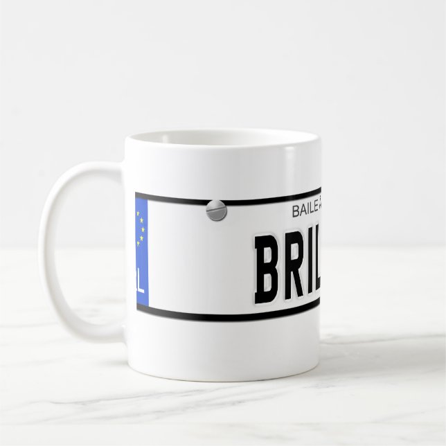 tasse brillante (Gauche)