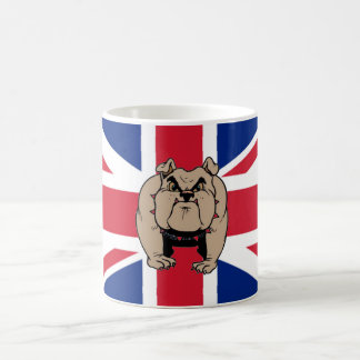 Tasse britannique de bouledogue