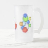 Tasse - bulles colorées
