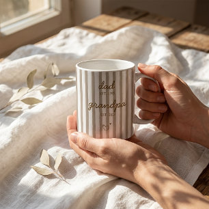Tasse Cadeau Annonce Grand-père pour Papa