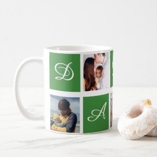 Tasse Cadeau Collage Photo Papa Personnalisé