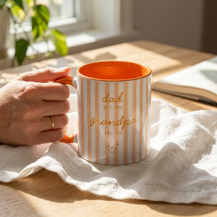 Tasse Cadeau d'Annonce de Père à Grand-père