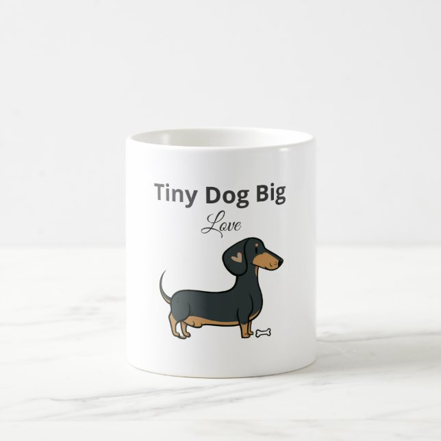 Tasse Cadeau Drôle de Maman de Mini Dachshund (Centre)