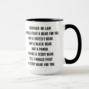 Tasse Cadeau Drôle pour Beau-Frère