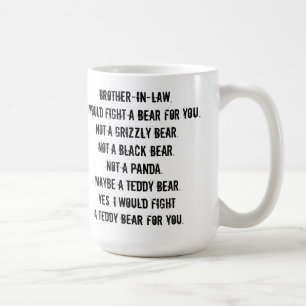 Tasse Cadeau Drôle pour Beau-Frère