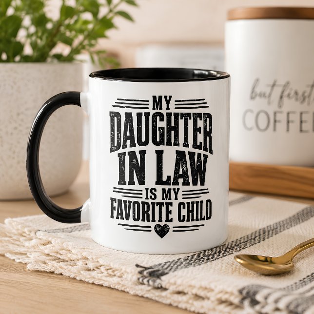 Tasse Cadeau Fille Préférée pour Maman (Créateur téléchargé)