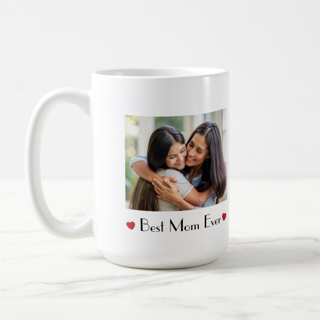 Tasse Cadeau Meilleure Maman | Cadeau pour Elle (Gauche)