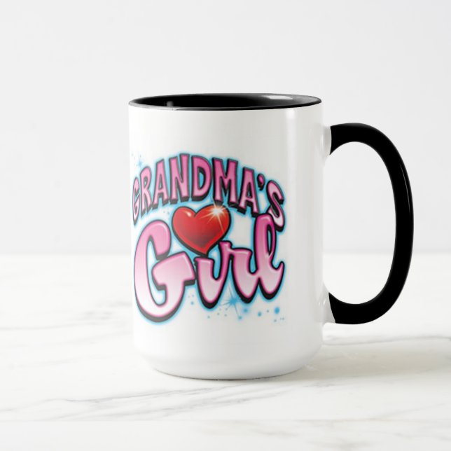 Tasse Cadeau pour la Fille de Grand-mère (Droite)