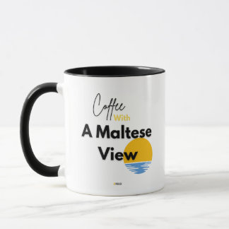 Tasse Café avec vue maltaise | AMAR Prints