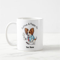 Tasse Café Costume D'affaires Drôle de Papillon